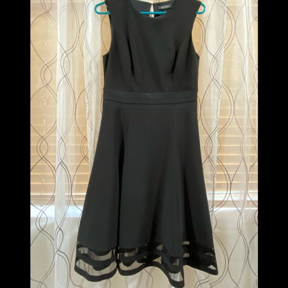 White House Black Market Dresses & Skirts - Black dress without sleeves.